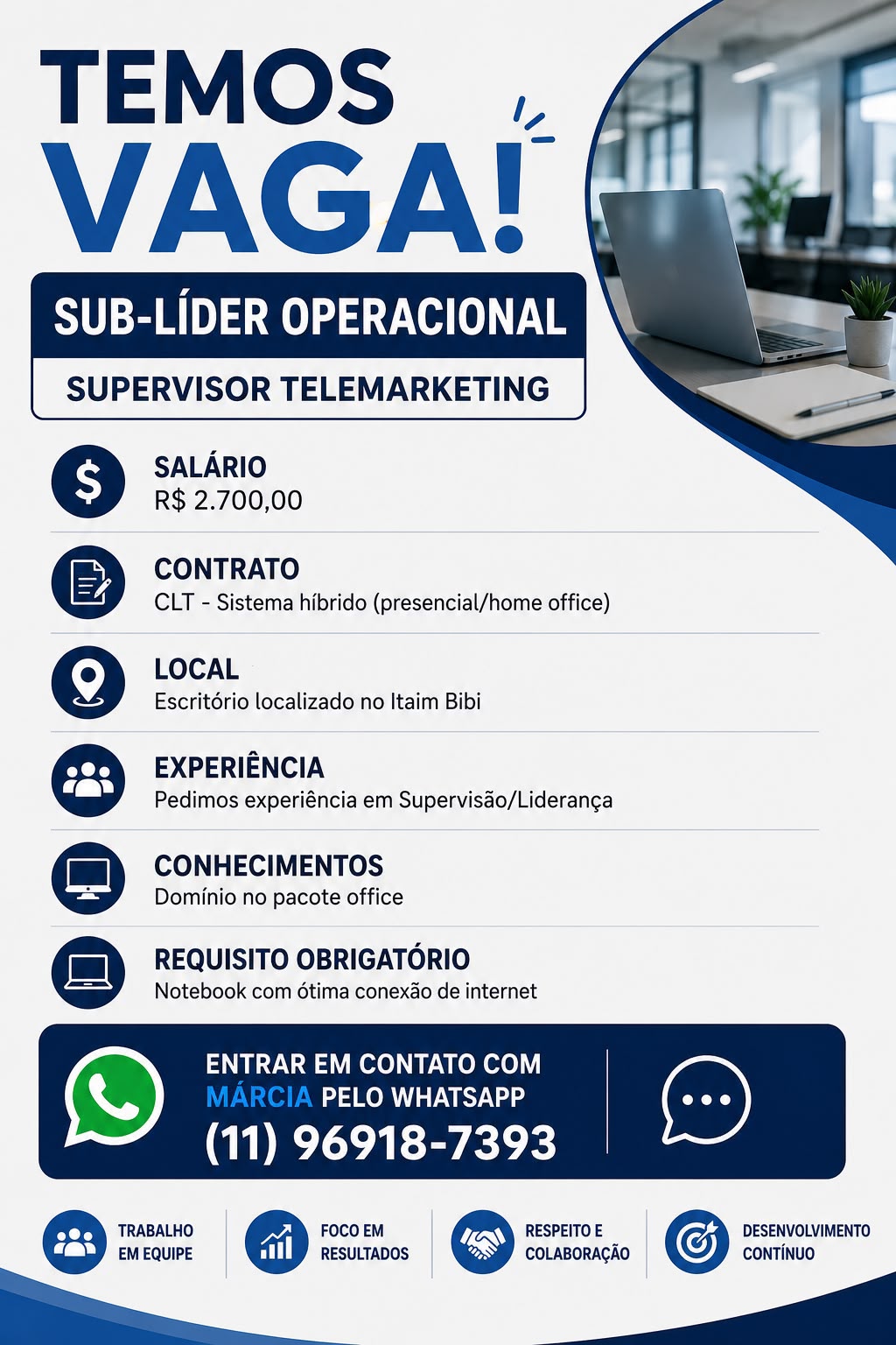 Sub-Líder Operacional